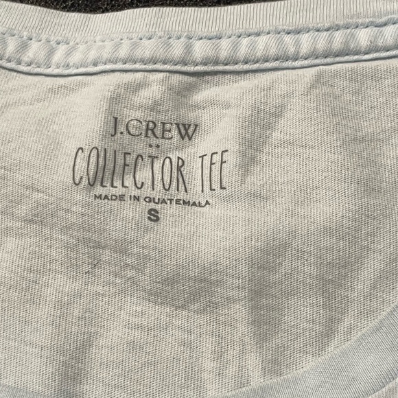 J Crew Light Blue “Light Dog” Collector Tee - S - Picture 6 of 7